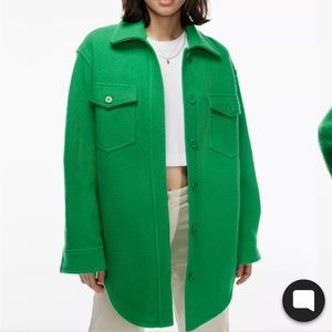 NWT Aritzia Wilfred Free Ganna Shirt Jacket